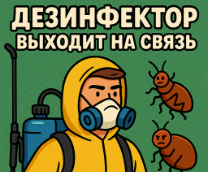 Дезинфектор выходит на связь